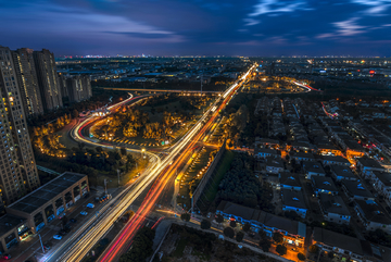 嘉兴城市夜景