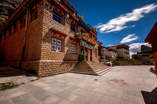 中国西藏昌都丁青孜珠寺