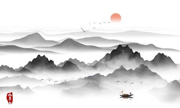 山水画