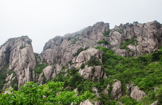 黄山山峰