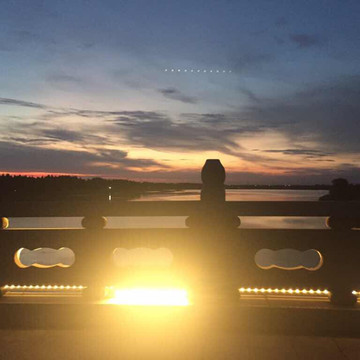夕阳小桥