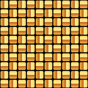 金色馬賽克