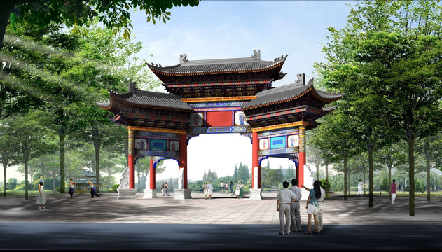 公園牌坊