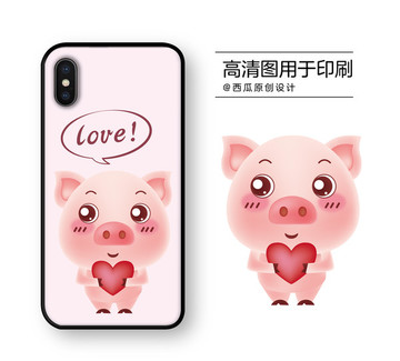 手機殼高清印刷平面圖