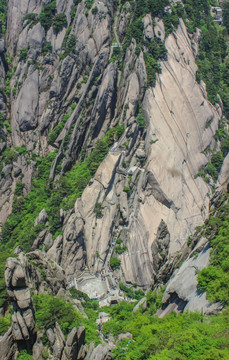 黄山石阶