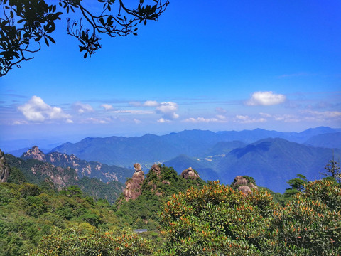 观三清山云海