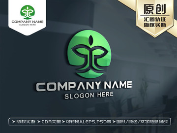 绿色健康农业食品LOGO