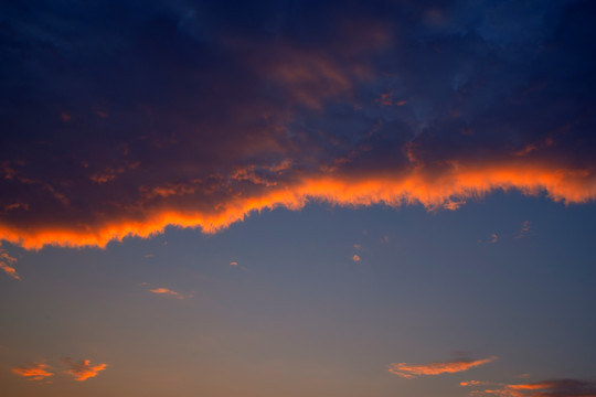 清晨天空