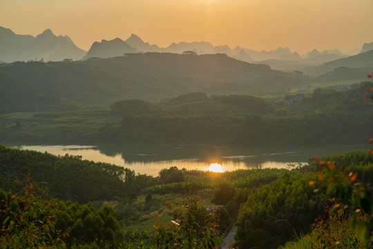 夕阳风光