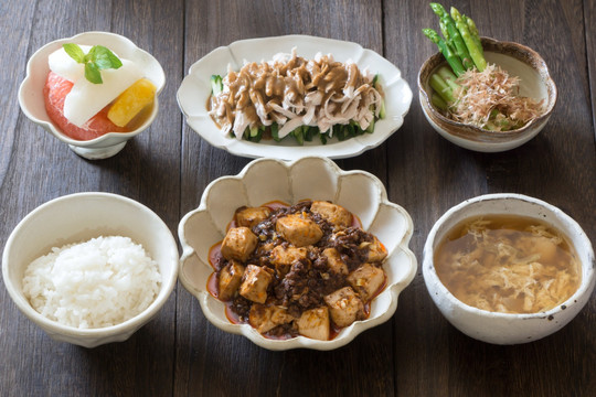 日料麻婆豆腐套餐