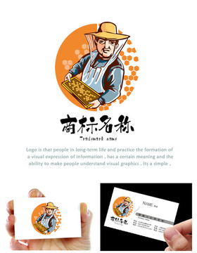 蜂蜜LOGO蜂農(nóng)養(yǎng)殖