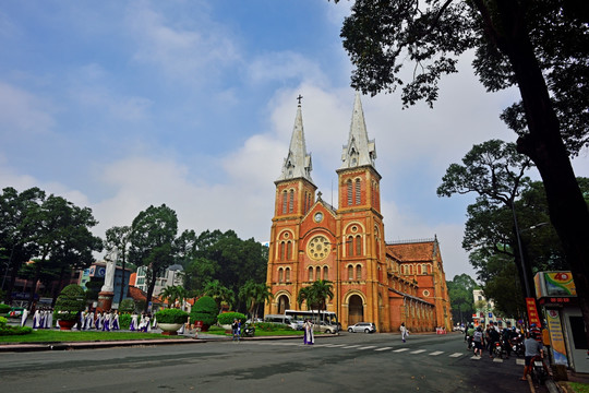 胡志明市街景