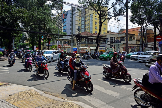 胡志明市街景