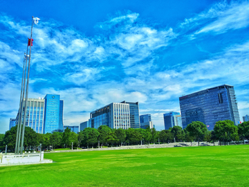 苏州园区广场风景