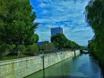 苏州圆融河畔风景