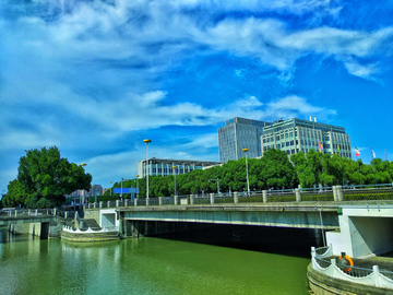 苏州圆融河畔风景