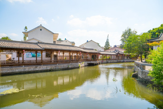 南京江宁石地水乡