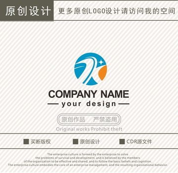 K字母信息科技logo