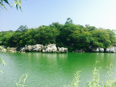 太湖三山岛吴王堤