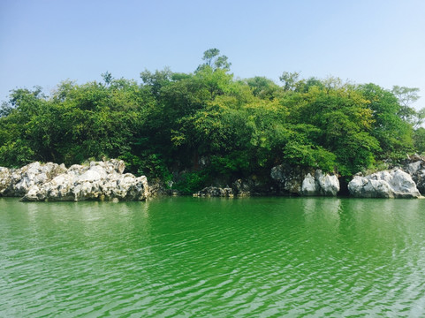 太湖三山岛吴王堤