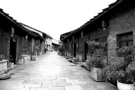 贵州古镇老照片