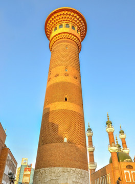 新疆维族特色建筑塔台
