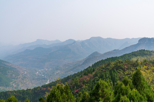 青州仰天山秋景