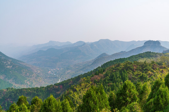 青州仰天山秋景