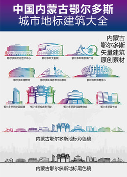 鄂爾多斯城市地標建筑大全