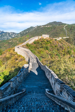 北京慕田峪古长城建筑风景