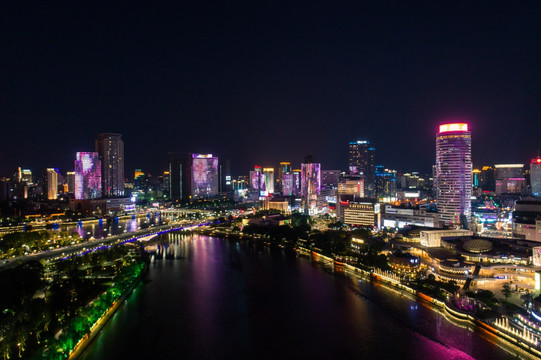 宁波城市夜景