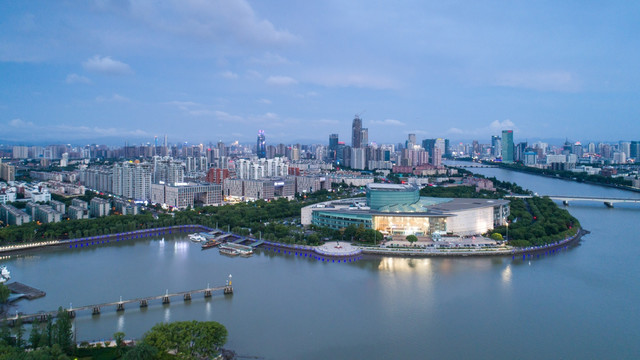 宁波江北夜景