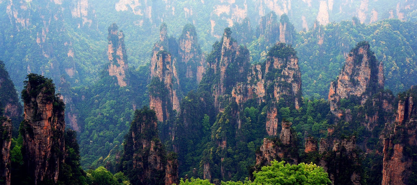 张家界袁家界天子山