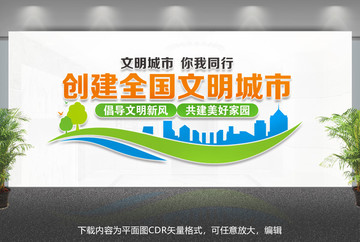 文明城市文化墻