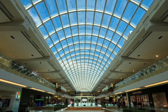 购物中心玻璃穹顶
