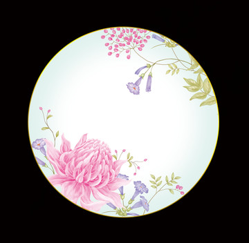 陶瓷花面設計
