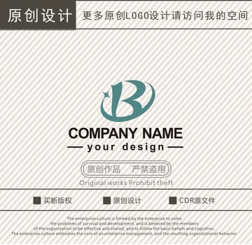 B字母logo