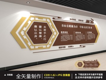 閱覽室文化墻