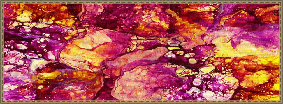 抽象油畫
