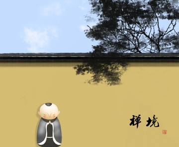 禪境插畫
