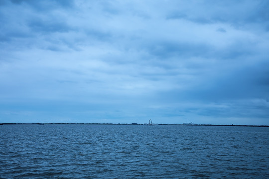 滴水湖风光