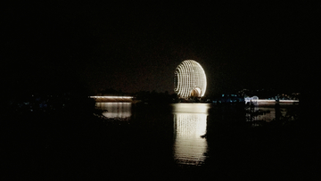 雁栖湖凯宾斯基夜景