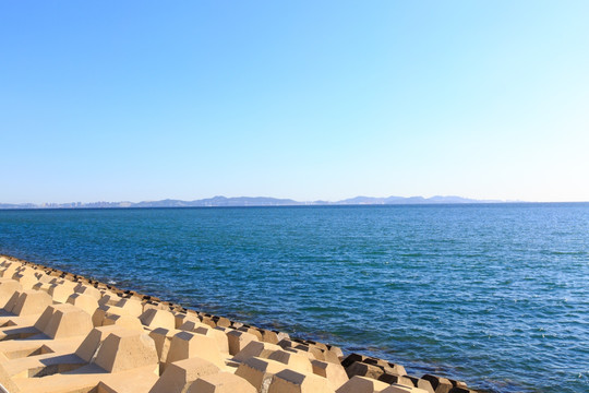 辽宁大连黄海风光