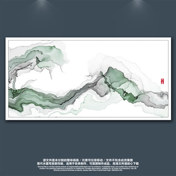 抽象油畫