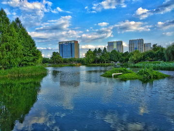 翡翠湖风景