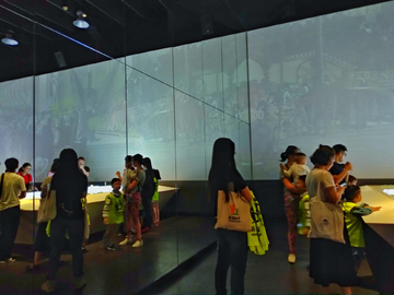 上海世博会博物馆展厅场景