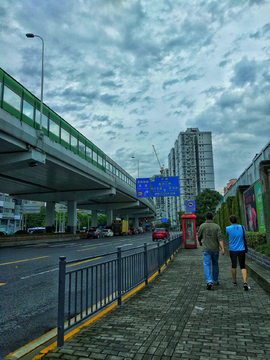 街头风景