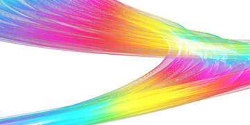 彩色发光线条光纤抽象背景纹理