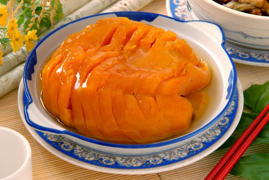 蒸南瓜