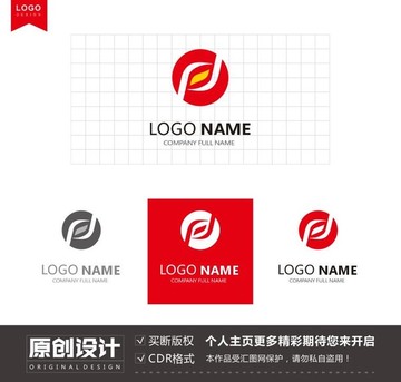 FJ英文字母logo标志设计